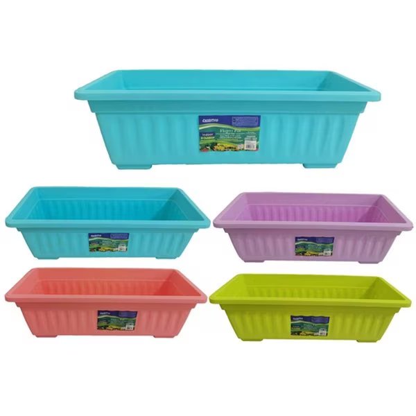 169 x 75 x 53 in Flower Pot Planter 4 Assorted Color, Familymaid, Mfr#: 27669